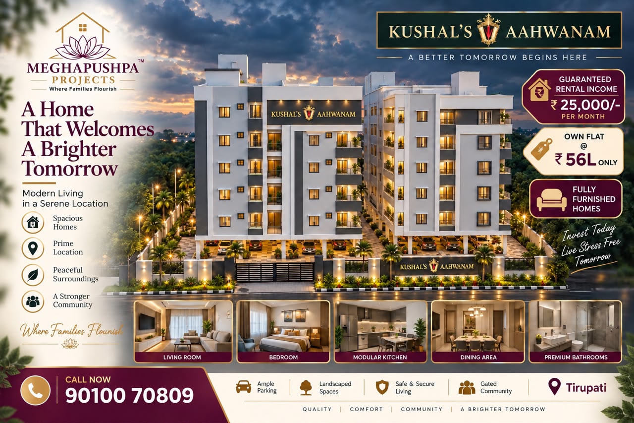 Kushal's Aahwanam - Modern Residential Homes